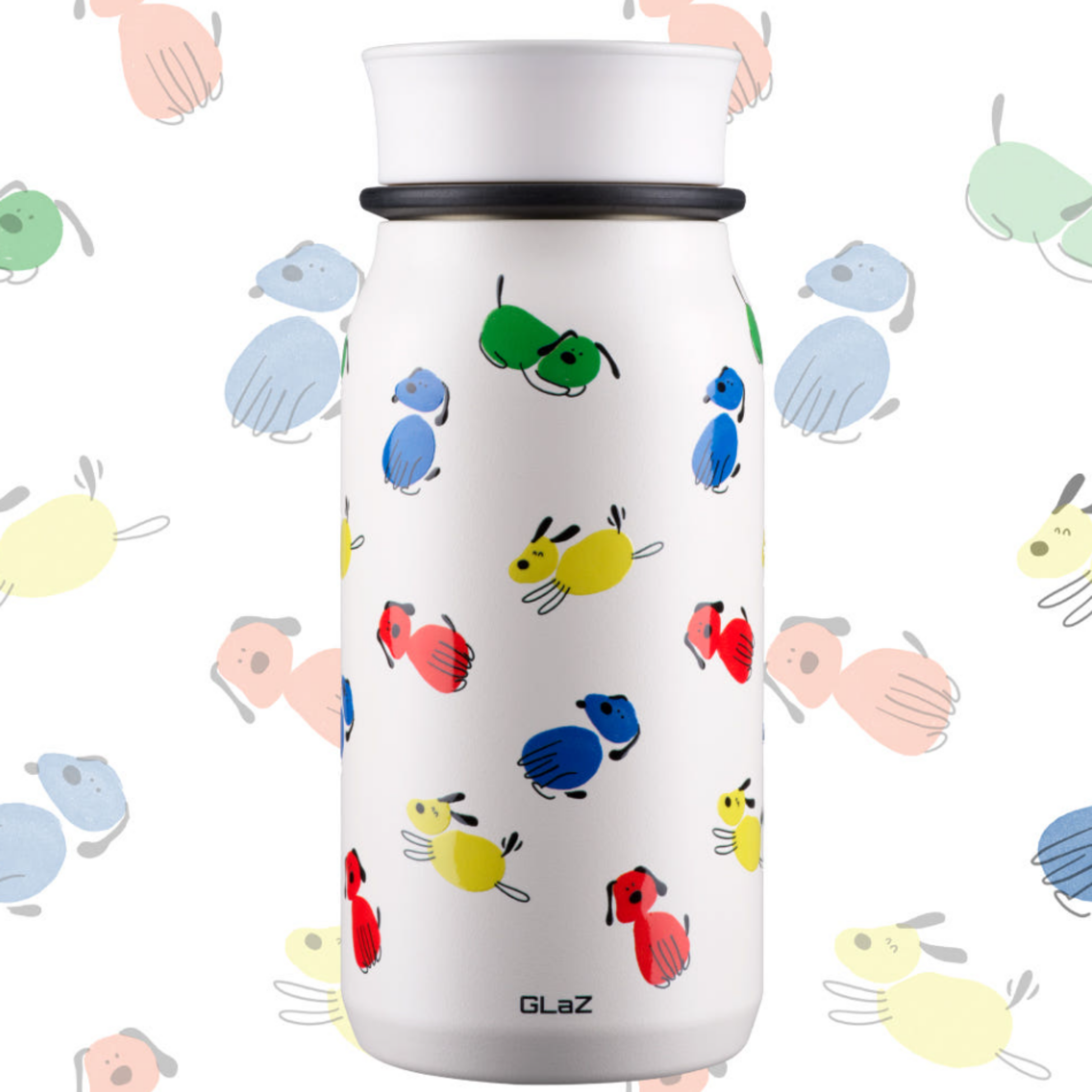 글래즈 디자인 316 스텐 텀블러 470ml 해피펫